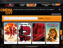 Tablet Screenshot of cinemacity.cz